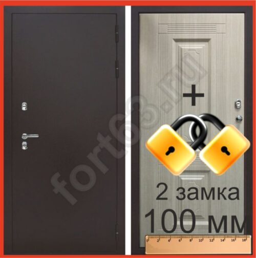 входная дверь с терморазрывом в самаре камчатка троя 100 с тремя контурами уплотнения распродажа