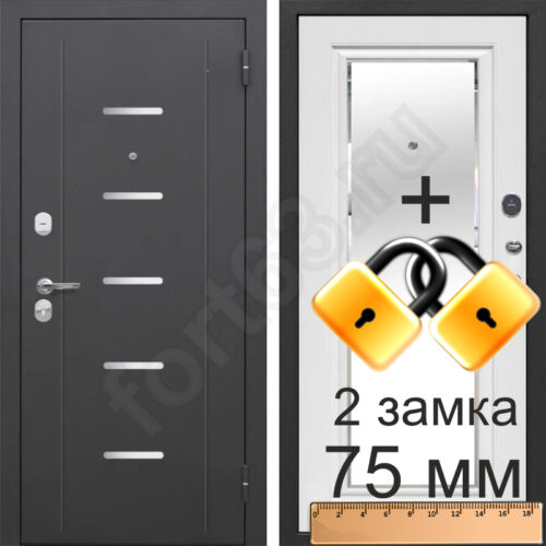 входная дверь с зеркалом Нарцисс