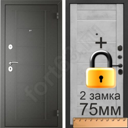 Входная дверь металл Кай царга