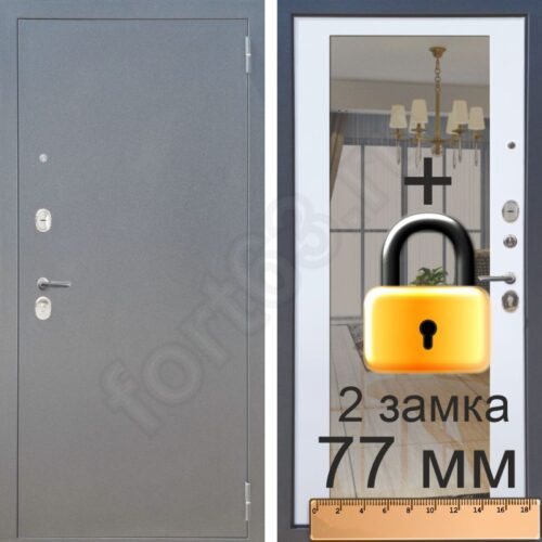двери-металлические-оникс-с-зеркалом